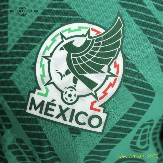 2026-2027 Mexico Authentic Home Shirt-Vantage Point Soccer