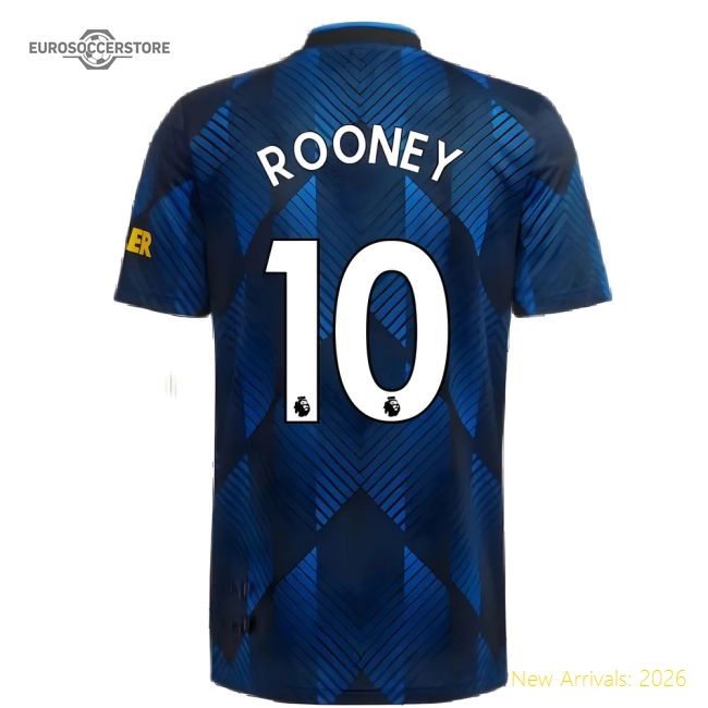 Man Utd 2021-2022 Third Shirt (ROONEY 10)-Vantage Point Soccer