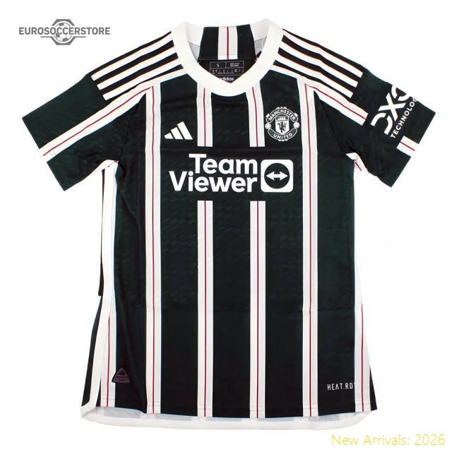2023-2024 Man Utd Authentic Away Shirt (Ladies)-Vantage Point Soccer