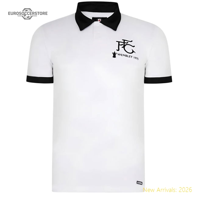 Fulham FC 1975 Retro Football Shirt-Vantage Point Soccer