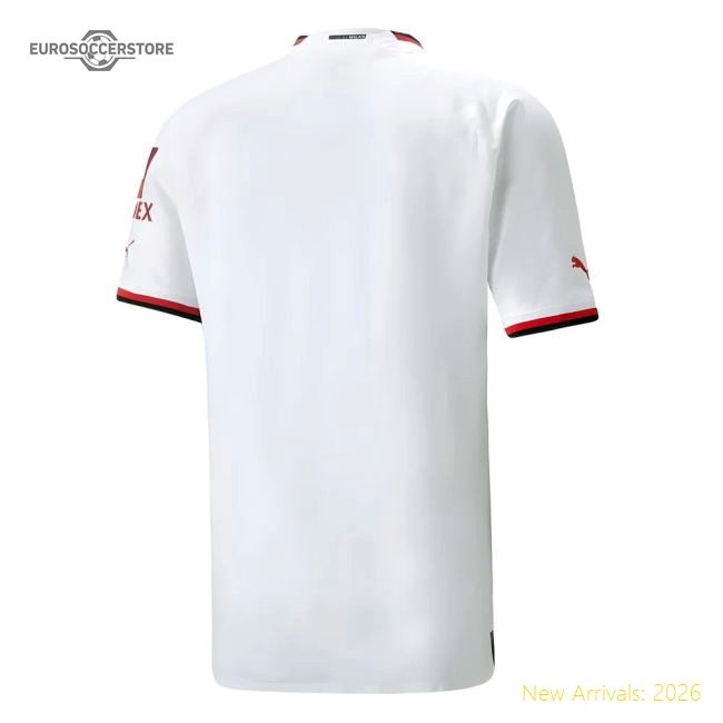 2022-2023 AC Milan Authentic Away Shirt-Vantage Point Soccer