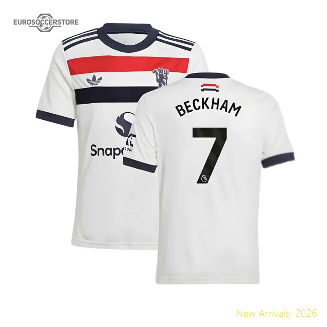 2024-2025 Man Utd Third Shirt (Kids) (Beckham 7)-Vantage Point Soccer