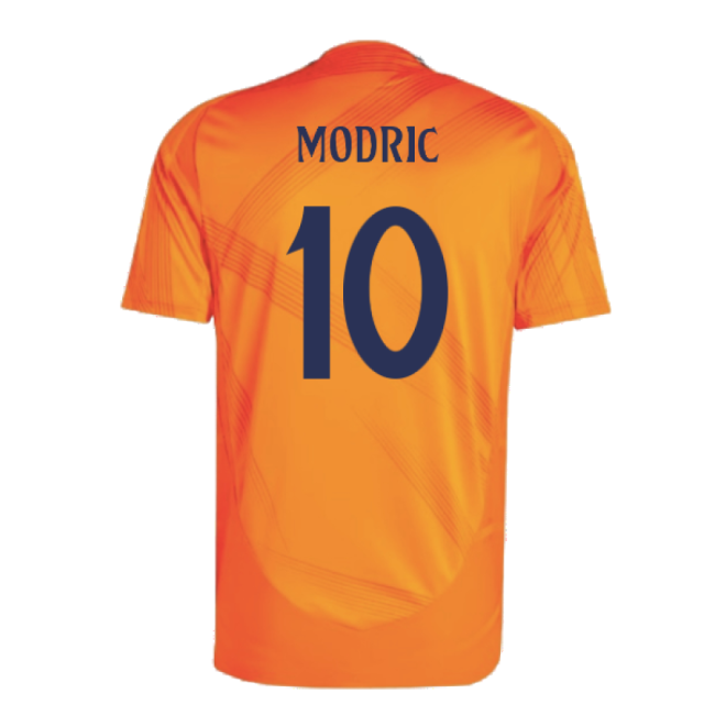 2024-2025 Real Madrid Authentic Away Shirt (Modric 10)-Vantage Point Soccer