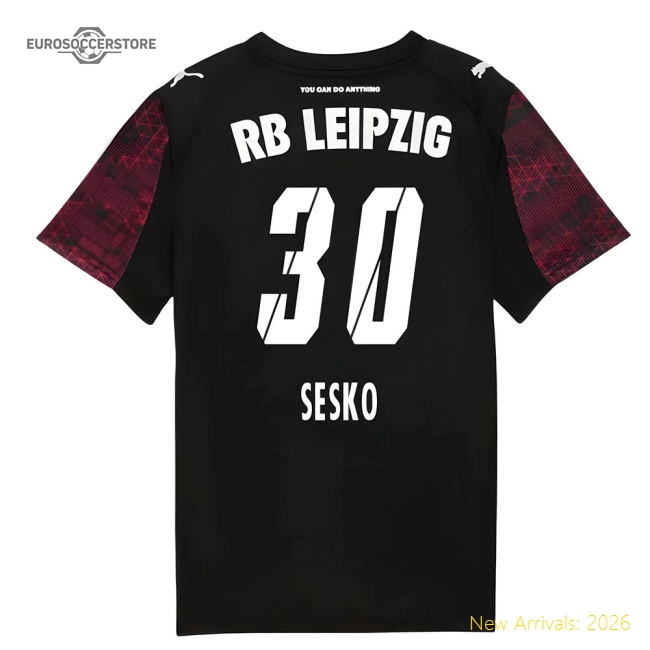 2025-2026 Red Bull Leipzig Third Shirt (Kids) (Sesko 30)-Vantage Point Soccer
