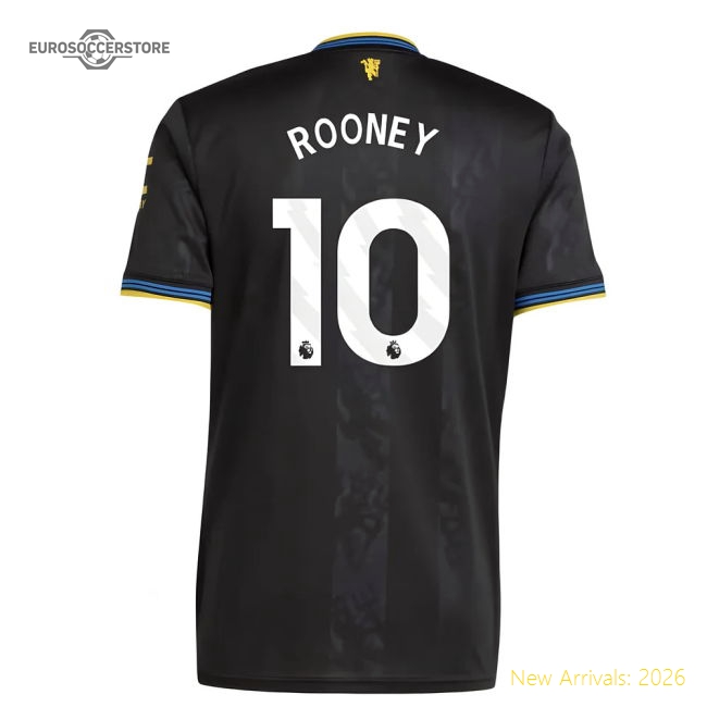 2025-2026 Manchester United Third Shirt (Rooney 10)-Vantage Point Soccer