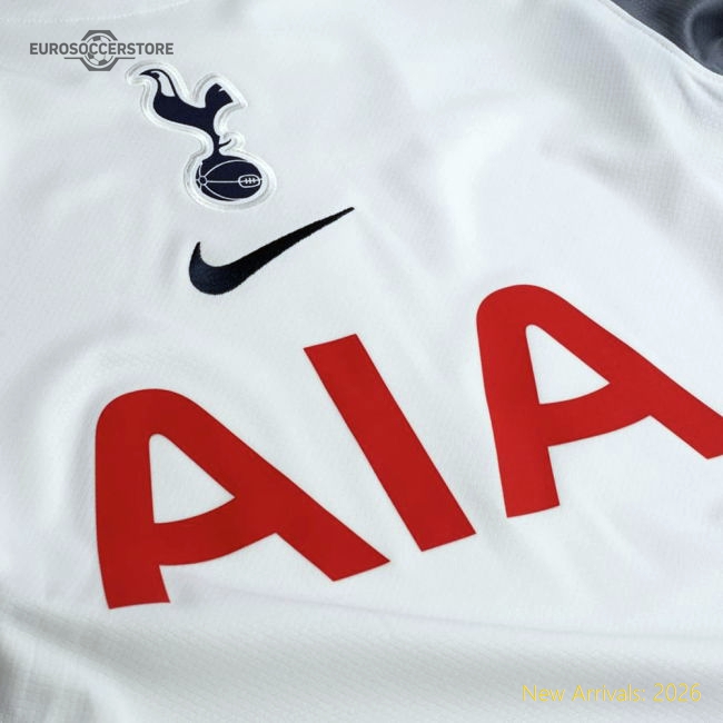 2025-2026 Tottenham Long Sleeve Home Shirt-Vantage Point Soccer