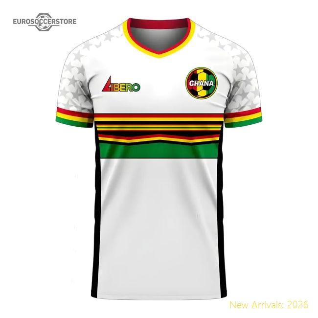 Ghana 2025-2026 Home Concept Football Kit (Libero)-Vantage Point Soccer