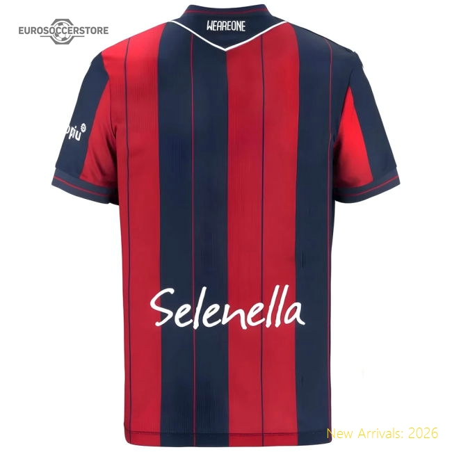 2025-2026 Bologna Home Shirt-Vantage Point Soccer