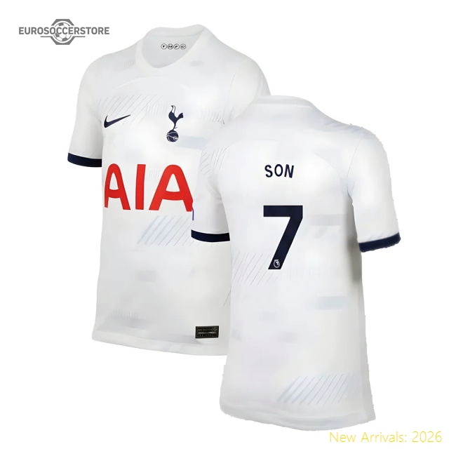 2023-2024 Tottenham Home Shirt (Kids) (Son 7)-Vantage Point Soccer
