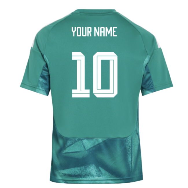 2026-2027 Germany Home Goalkeeper Shirt (Active Green) - Kids (Your Name)-Vantage Point Soccer