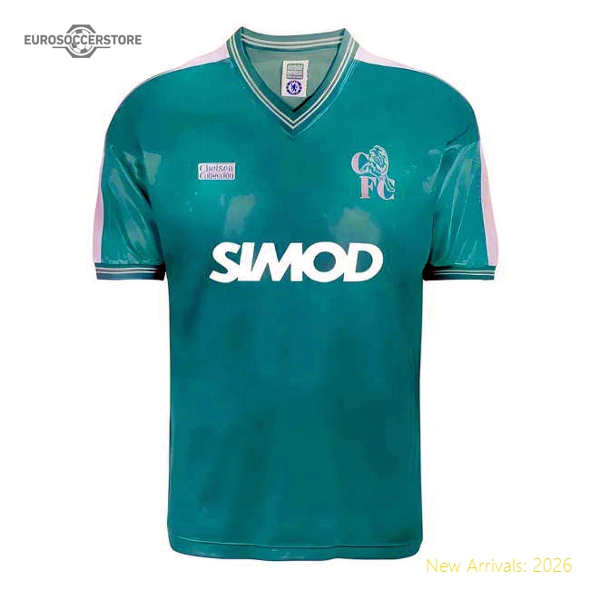Chelsea 1987 Away Retro Football Shirt-Vantage Point Soccer