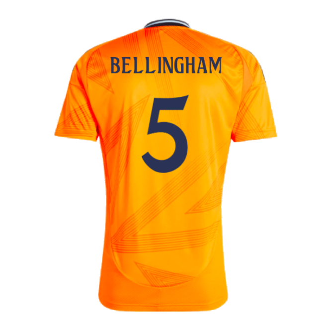 2024-2025 Real Madrid Away Shirt (Bellingham 5)-Vantage Point Soccer