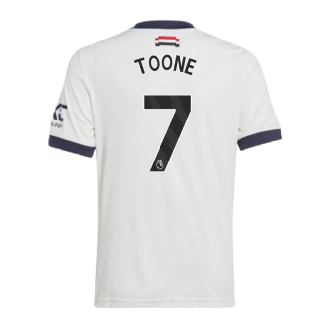 2024-2025 Man Utd Third Shirt (Kids) (Toone 7)-Vantage Point Soccer