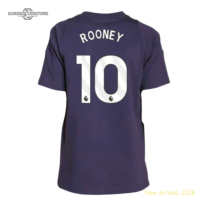 2025-2026 Man Utd Training Tee (Aurora Plum) - Kids (Rooney 10)-Vantage Point Soccer