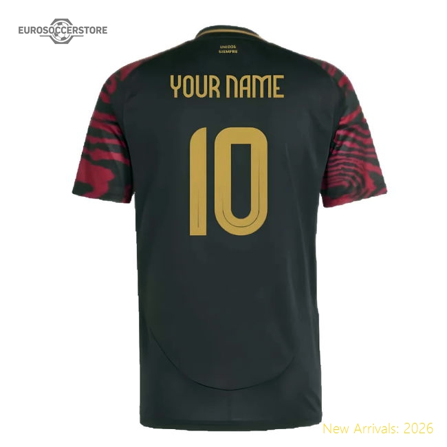 2024-2025 Peru Away Shirt (Your Name)-Vantage Point Soccer