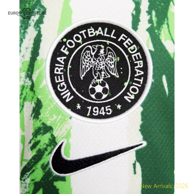 2025-2026 Nigeria Womens Team Away Shirt (Kids)-Vantage Point Soccer