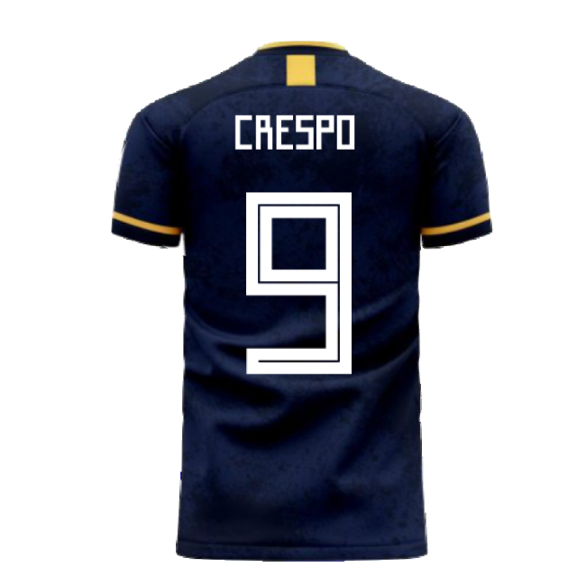 Argentina 2025-2026 Away Concept Football Kit (Libero) (CRESPO 9)-Vantage Point Soccer