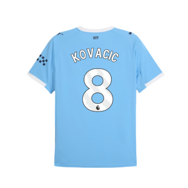2025-2026 Man City Home Shirt (Kovacic 8)-Vantage Point Soccer