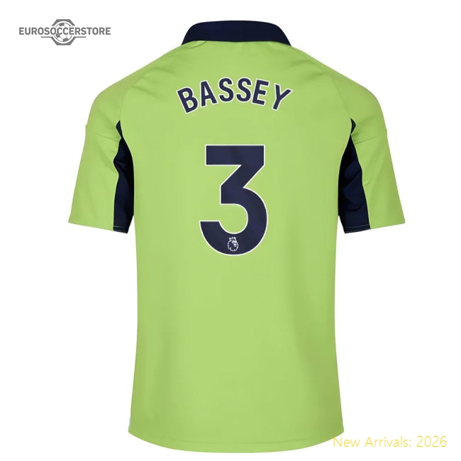 2025-2026 Fulham Away Shirt - Kids (Bassey 3)-Vantage Point Soccer
