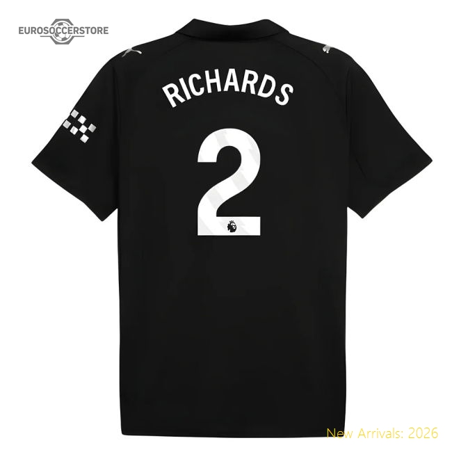 2025-2026 Man City Away Shirt (Richards 2)-Vantage Point Soccer