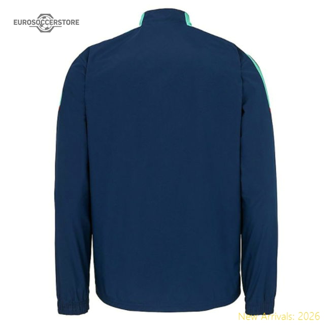 Arsenal 2021-2022 EU Hybrid Top (Blue)-Vantage Point Soccer