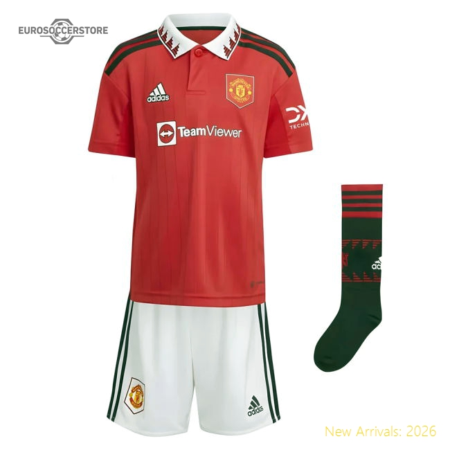 2022-2023 Man Utd Home Mini Kit-Vantage Point Soccer