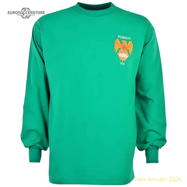 Manchester Reds 1958 FA Cup Final Retro Football Shirt-Vantage Point Soccer