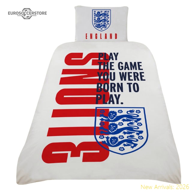 England FA Single Duvet Set-Vantage Point Soccer