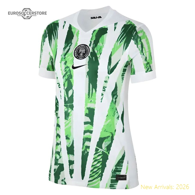 2025-2026 Nigeria Womens Team Away Shirt (Ladies) (Lookman 7)-Vantage Point Soccer