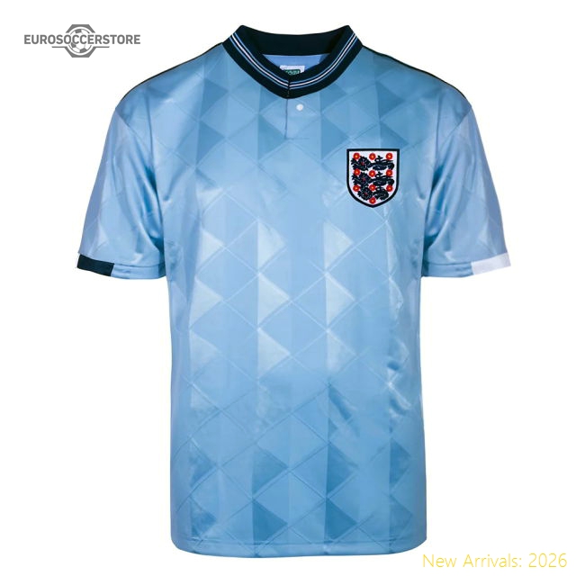 England 1989 Third Retro Shirt (Barnes 11)-Vantage Point Soccer