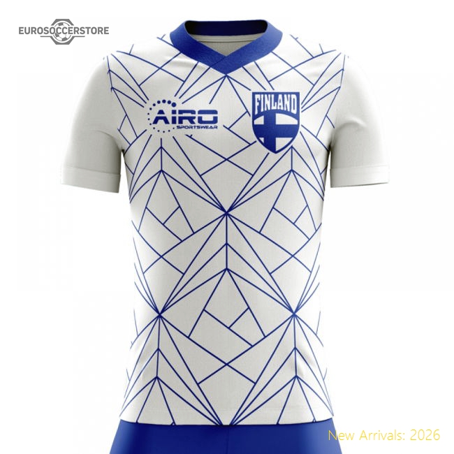 2025-2026 Finland Home Concept Football Shirt - Baby-Vantage Point Soccer