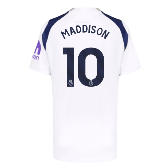 2025-2026 Tottenham Hotspur Home Shirt (Kids) (Maddison 10)-Vantage Point Soccer