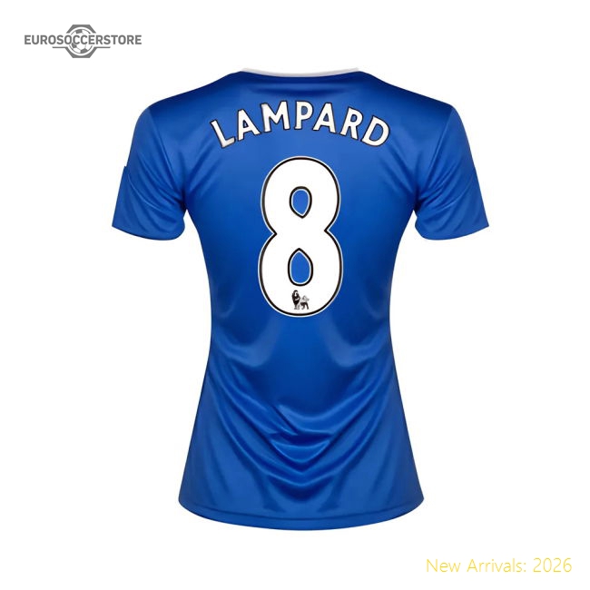 2013-14 Chelsea Ladies Home Shirt (Lampard 8)-Vantage Point Soccer