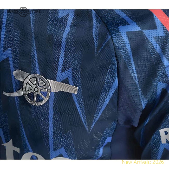 2025-2026 Arsenal Authentic Away Shirt-Vantage Point Soccer
