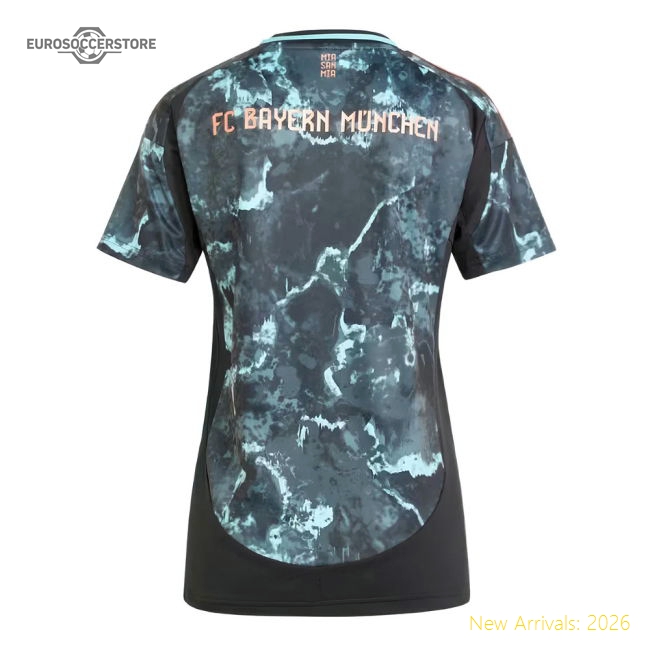 2024-2025 Bayern Munich Away Shirt (Womens)-Vantage Point Soccer