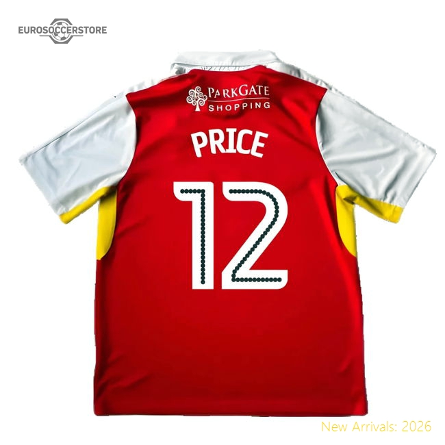 Rotherham 2016-17 Home Shirt ((Good) XL) (Price 12)-Vantage Point Soccer