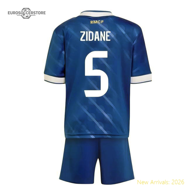 2025-2026 Real Madrid Third Youth Kit (Zidane 5)-Vantage Point Soccer