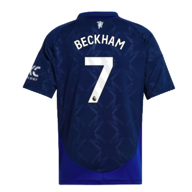 2024-2025 Man Utd Away Shirt (Kids) (Beckham 7)-Vantage Point Soccer
