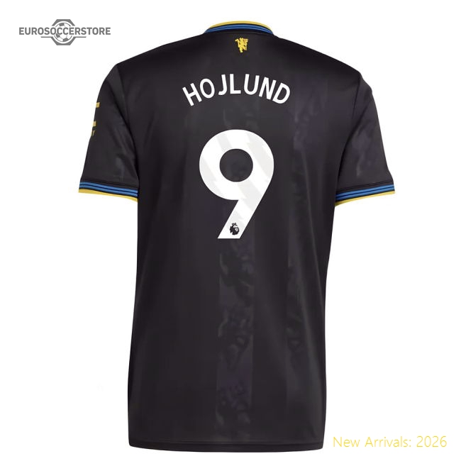 2025-2026 Manchester United Third Shirt (Hojlund 9)-Vantage Point Soccer