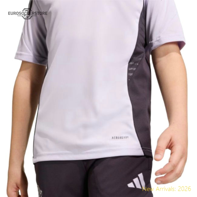 2025-2026 Man Utd Training Jersey (Purple Tint) - Kids-Vantage Point Soccer