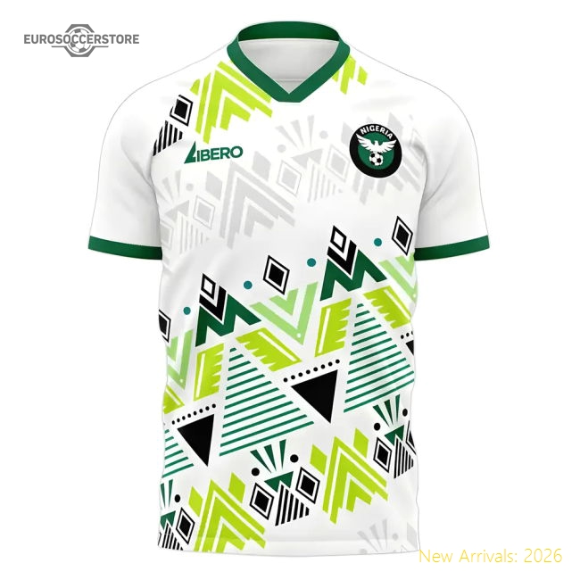 Nigeria 2025-2026 Away Concept Football Kit (Libero) - Womens-Vantage Point Soccer