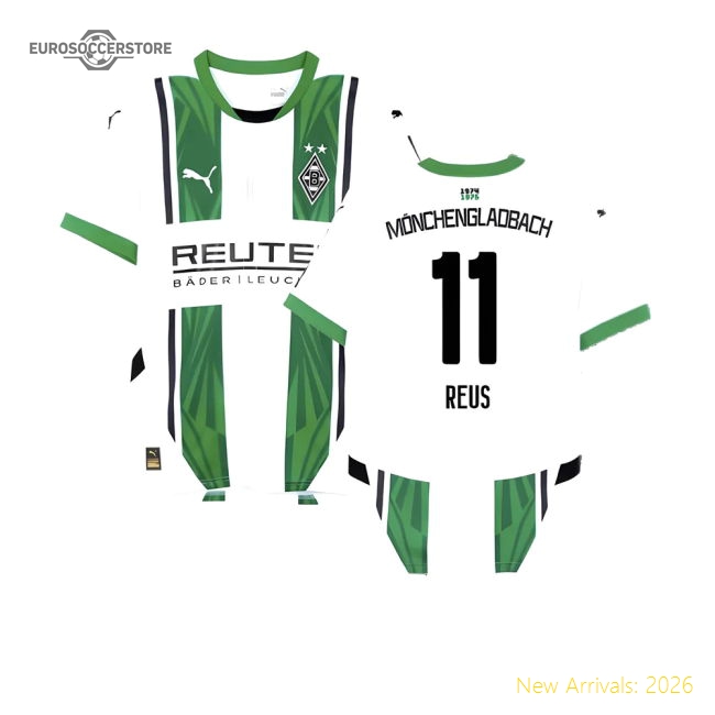 2024-2025 Borussia MGB Home Shirt (Reus 11)-Vantage Point Soccer
