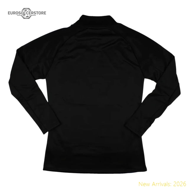 2023-2024 AC Milan Pre-Match LS Sweat Top (Black)-Vantage Point Soccer
