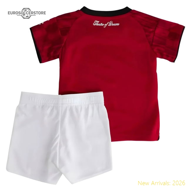 2025-2026 Man Utd Home Baby Kit-Vantage Point Soccer