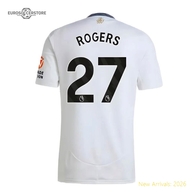 2024-2025 Aston Villa Away Shirt (Rogers 27)-Vantage Point Soccer