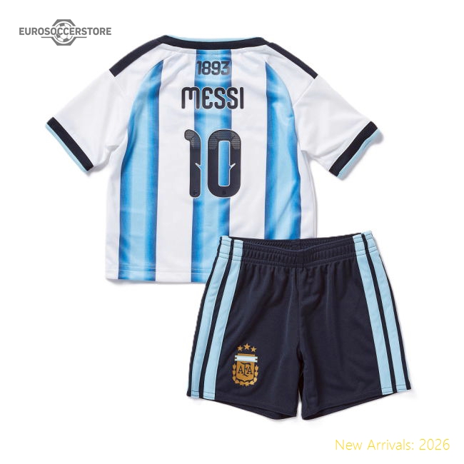 2026-2027 Argentina Lionel Messi Home Mini Kit-Vantage Point Soccer