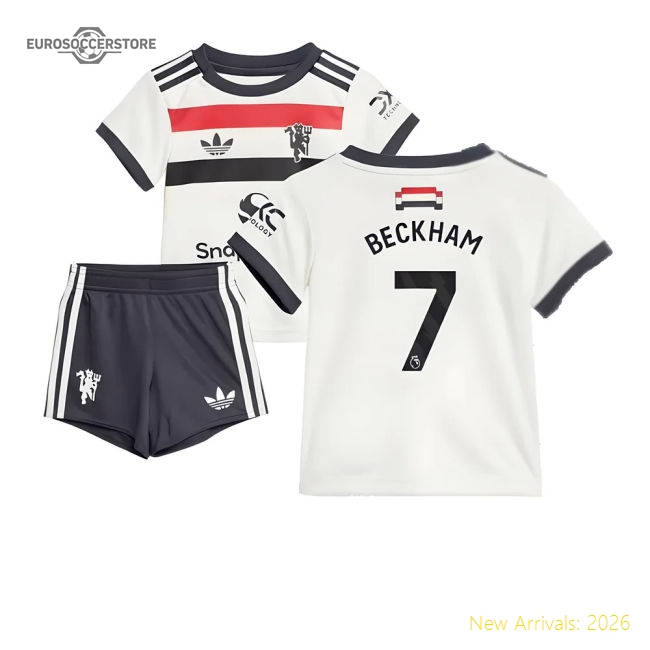 2024-2025 Man Utd Third Baby Kit (Beckham 7)-Vantage Point Soccer