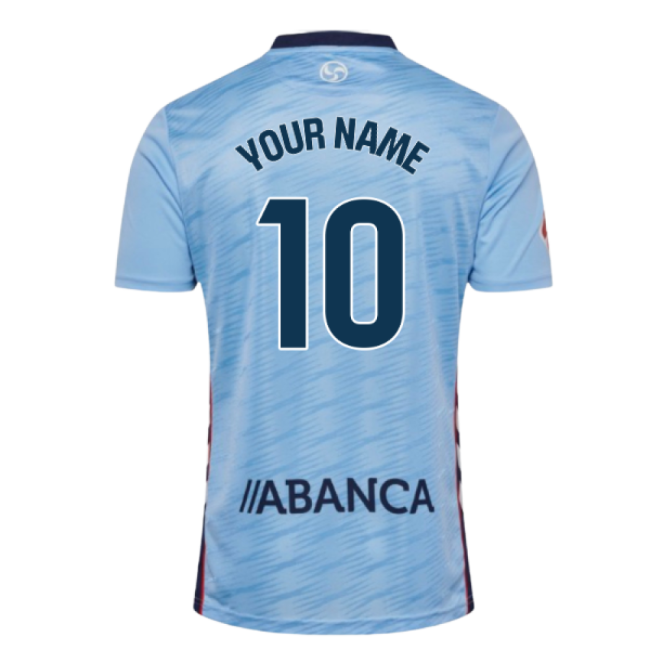 2025-2026 Celta Vigo Home Shirt (Your Name)-Vantage Point Soccer