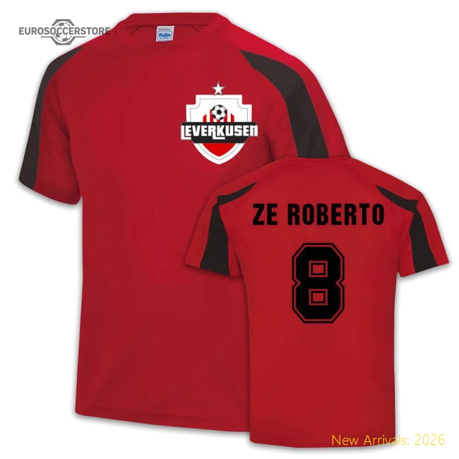 Bayer Leverkusen Sports Training Jersey (Ze Roberto 8)-Vantage Point Soccer