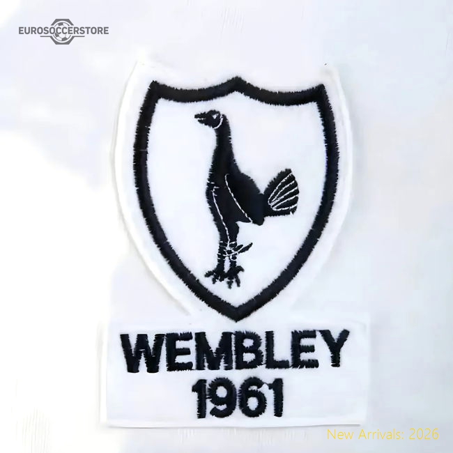 Tottenham Hotspur 1961 Wembley Retro Football Shirt-Vantage Point Soccer